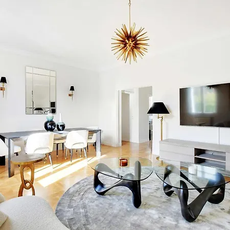 Apartamento Chic 2br-6p - Trocadero-eiffel Tower Paris
