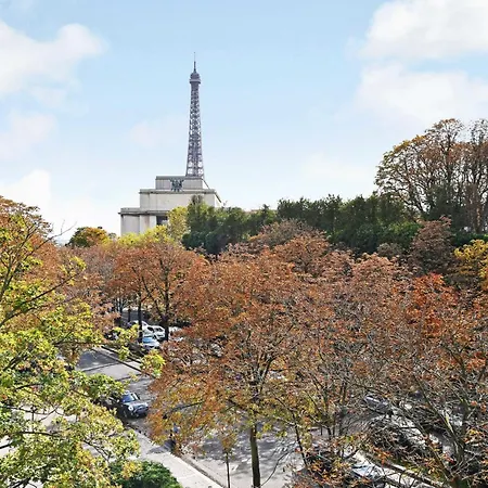 Chic 2br-6p - Trocadero-eiffel Tower Paris