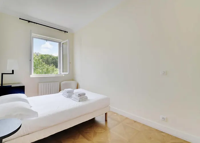 Chic 2br-6p - Trocadero-eiffel Tower פריז