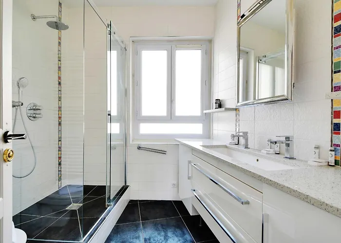 Chic 2br-6p - Trocadero-eiffel Tower פריז