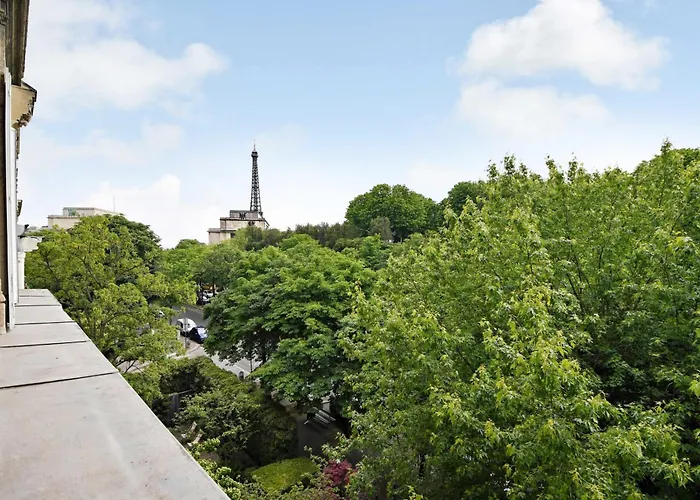 דירה Chic 2br-6p - Trocadero-eiffel Tower פריז